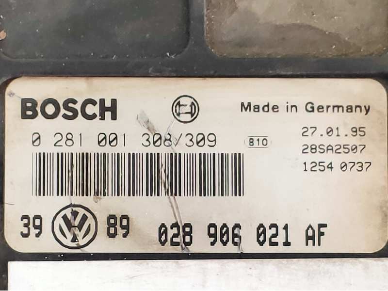 Recambio de centralita motor uce para volkswagen golf iii berlina (1h1) cl referencia OEM IAM 0281001308 0281001309 028906021AF
