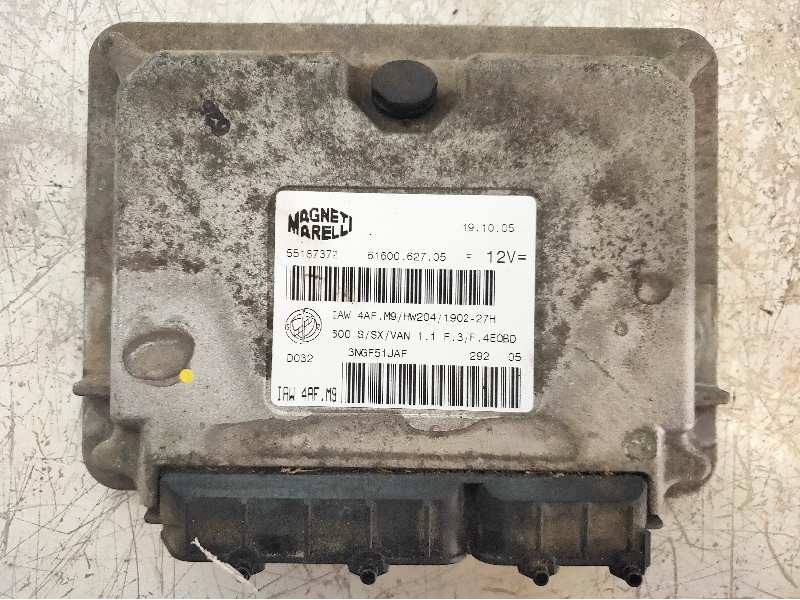 Recambio de centralita motor uce para fiat seicento (187) vintage referencia OEM IAM 55187372 3NGF51JAF 6160062705F