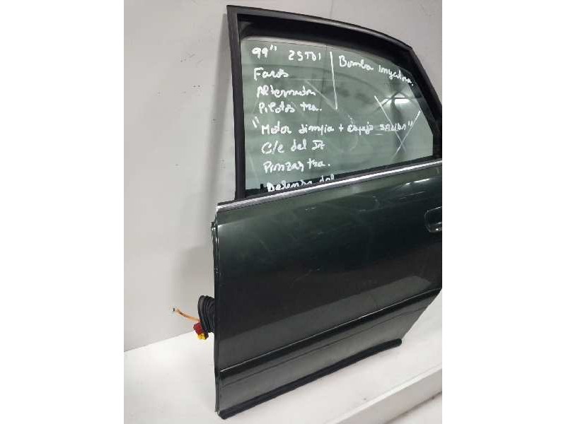 Recambio de puerta trasera izquierda para audi a4 berlina (b5) 2.5 tdi referencia OEM IAM   