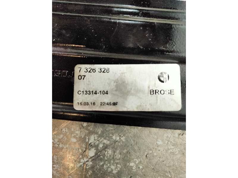 Recambio de elevalunas delantero derecho para bmw serie 4 gran coupe (f36) 2.0 16v turbodiesel referencia OEM IAM 7326328S 73652