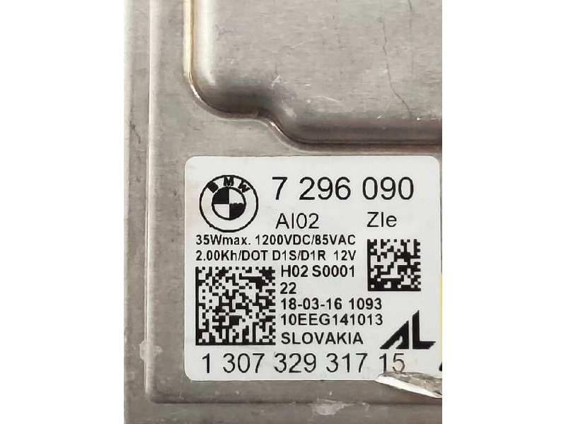 Recambio de centralita faros xenon para bmw serie 4 gran coupe (f36) 2.0 16v turbodiesel referencia OEM IAM 7296090 130732931715