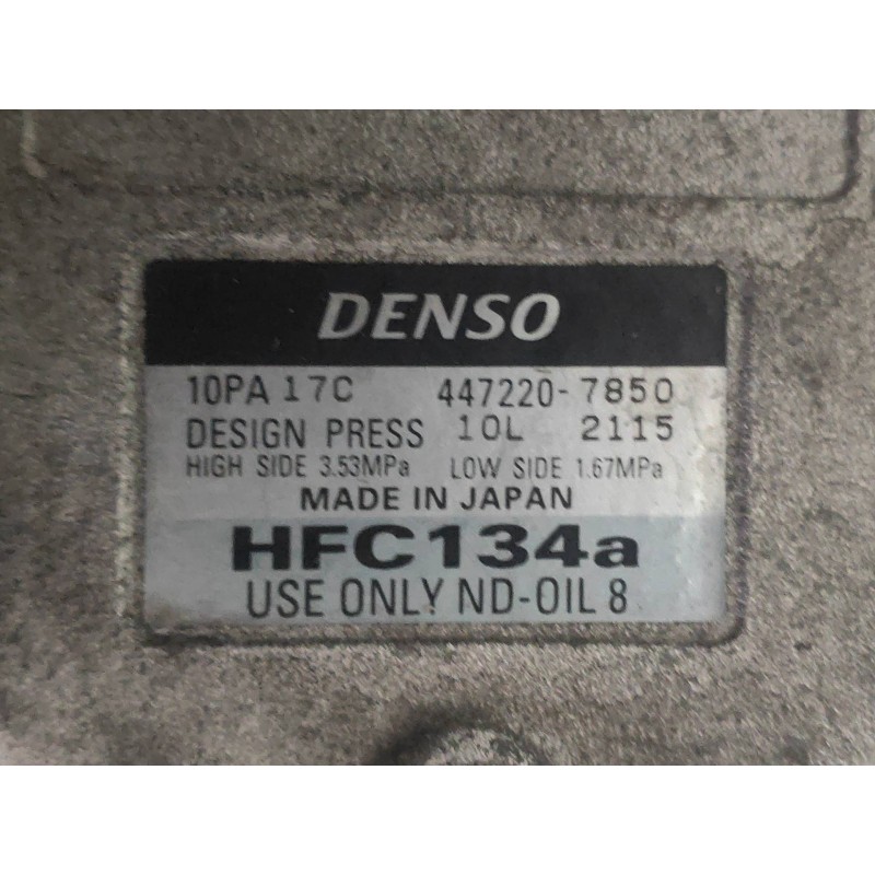 Recambio de compresor aire acondicionado para iveco daily caja cerrada (2006 =>) caja cerrada 50c... batalla 3000 referencia OEM