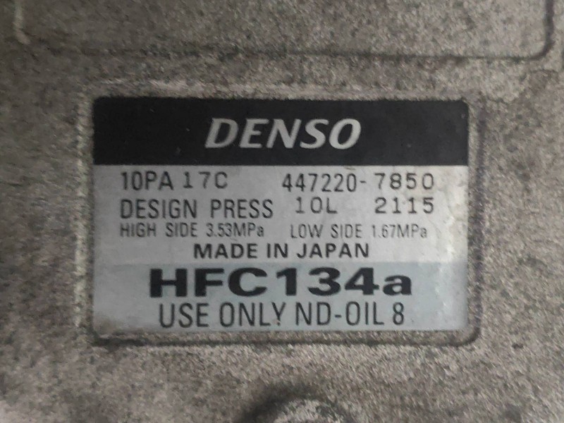 Recambio de compresor aire acondicionado para iveco daily caja cerrada (2006 =>) caja cerrada 50c... batalla 3000 referencia OEM