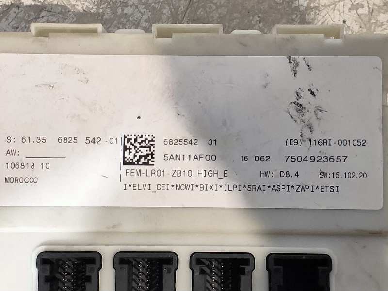 Recambio de caja reles / fusibles para bmw serie 4 gran coupe (f36) 2.0 16v turbodiesel referencia OEM IAM 7504923657 6135682554