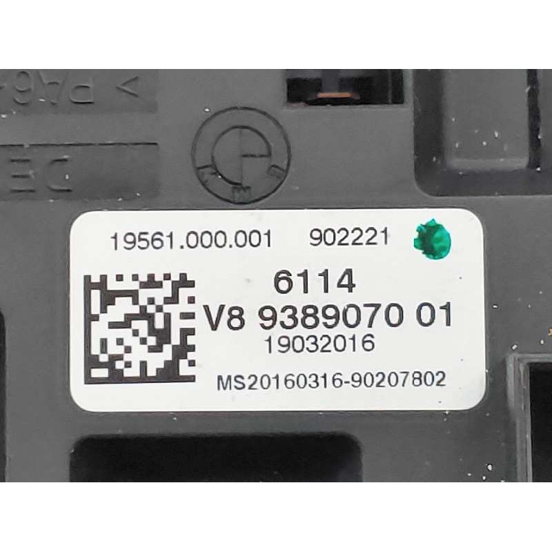 Recambio de caja reles / fusibles para bmw serie 4 gran coupe (f36) 2.0 16v turbodiesel referencia OEM IAM V8938907001 6114 1903
