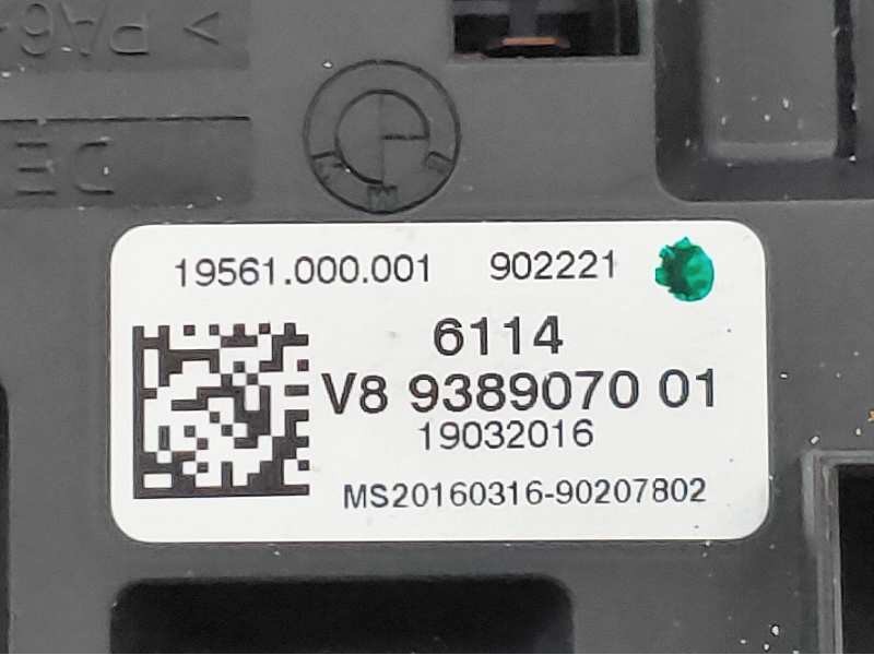 Recambio de caja reles / fusibles para bmw serie 4 gran coupe (f36) 2.0 16v turbodiesel referencia OEM IAM V8938907001 6114 1903