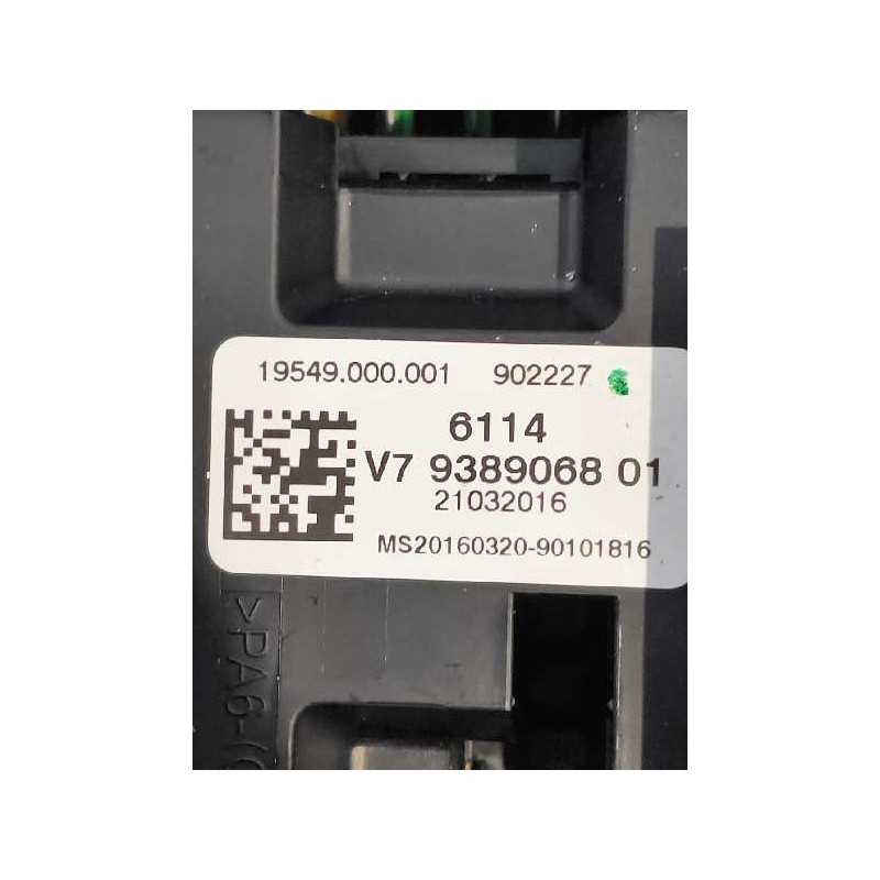 Recambio de caja reles / fusibles para bmw serie 4 gran coupe (f36) 2.0 16v turbodiesel referencia OEM IAM V7938906801 6114 2103