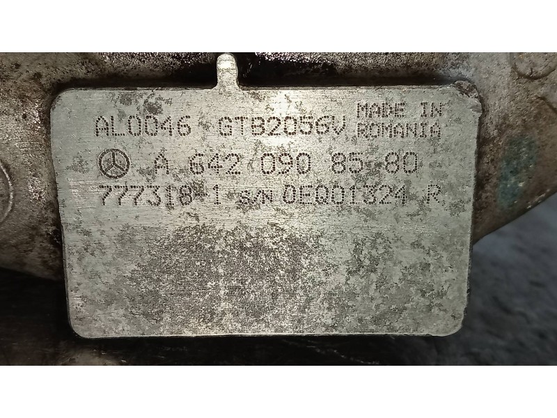 Recambio de turbocompresor para mercedes clase e (w212) lim. e 300 cdi blueefficiency (212.025) referencia OEM IAM A6420908580 7