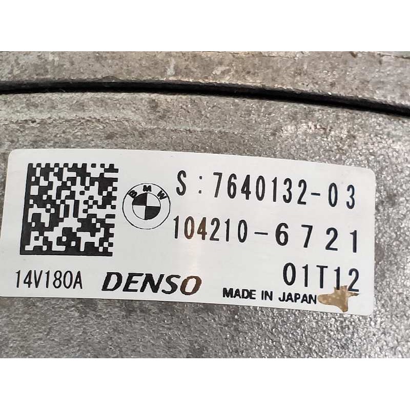 Recambio de alternador para bmw serie 4 gran coupe (f36) 2.0 16v turbodiesel referencia OEM IAM 764013203 1042106721 01T12