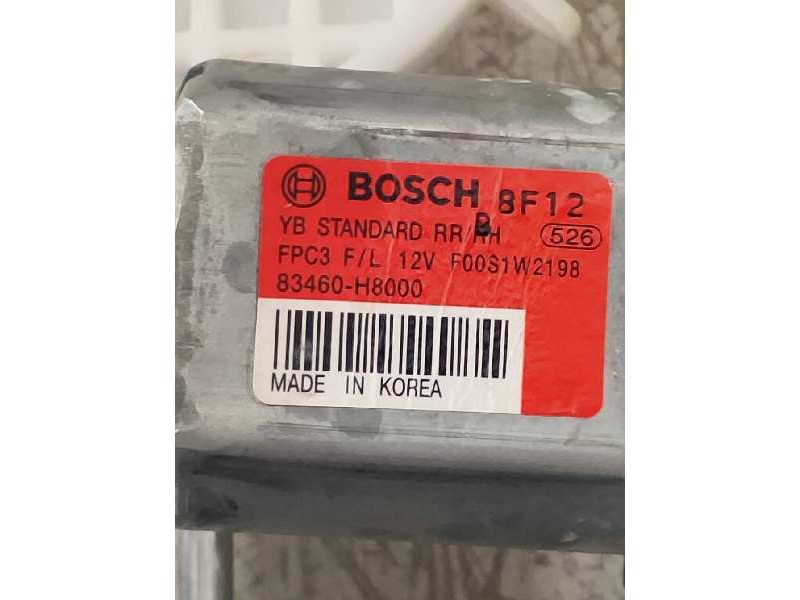 Recambio de elevalunas trasero derecho para kia stonic (ybcuv) concept referencia OEM IAM 83460H8000 F00S1W2198 8F12
