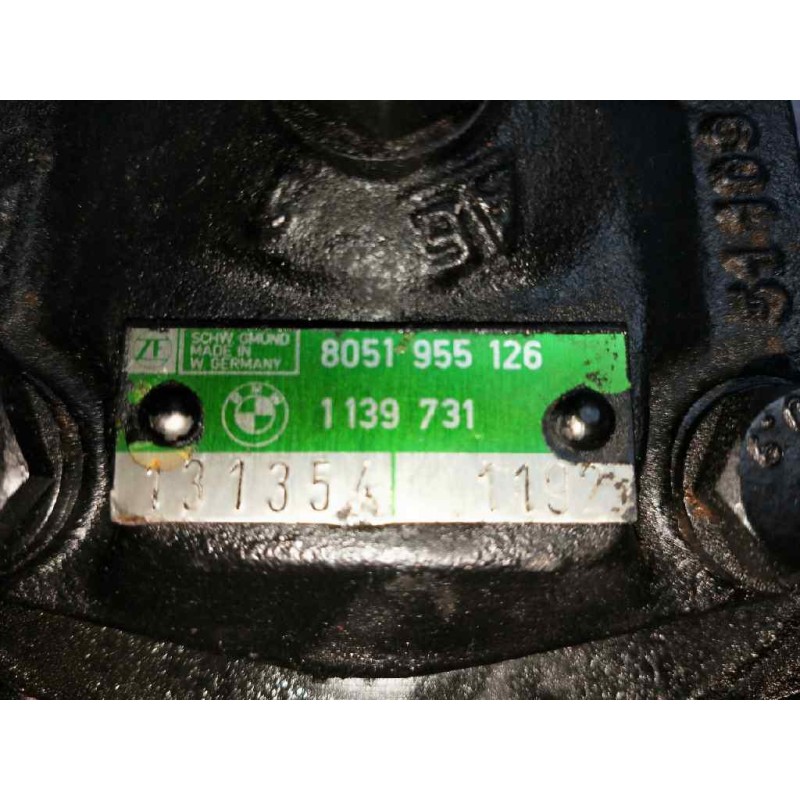 Recambio de caja direccion para bmw serie 5 berlina (e34) 2.0 24v referencia OEM IAM 1139731 8051955126 ASISTIDA