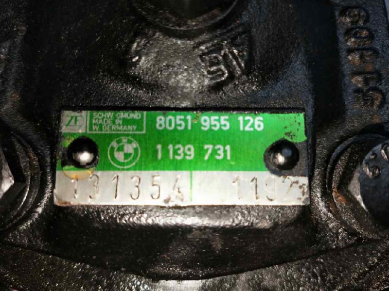 Recambio de caja direccion para bmw serie 5 berlina (e34) 2.0 24v referencia OEM IAM 1139731 8051955126 ASISTIDA