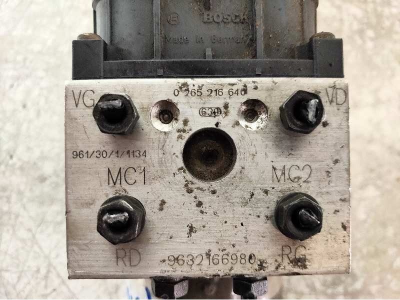 Recambio de abs para peugeot 406 berlina (s1/s2) stdt referencia OEM IAM 0265216640 9632166980 961202 0273004351