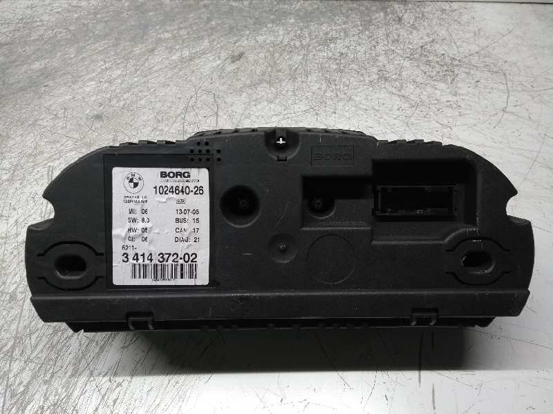 Recambio de cuadro instrumentos para bmw x3 (e83) 2.0d referencia OEM IAM 102464026 341437202 