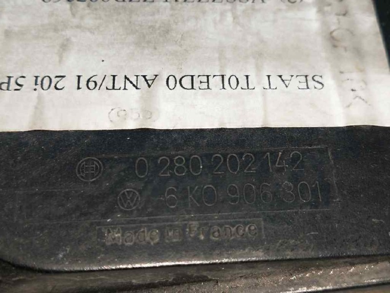 Recambio de caudalimetro para seat toledo (1l) 2.0 referencia OEM IAM 0280202142 6K0906301 BOSCH