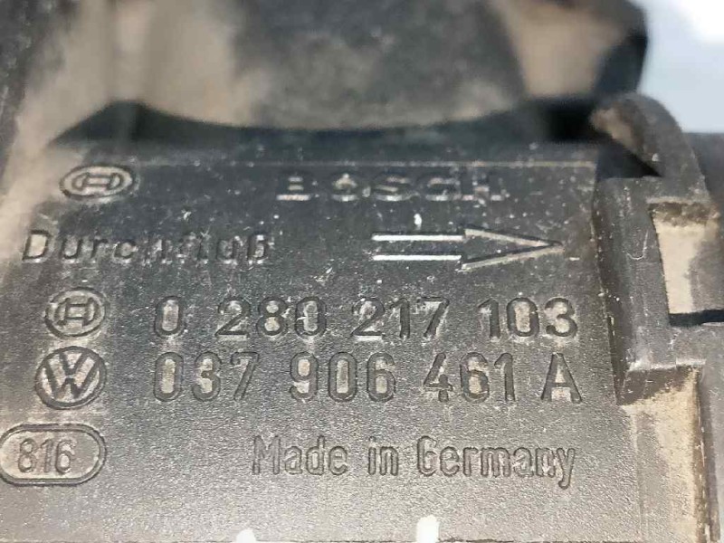 Recambio de caudalimetro para volkswagen golf iii berlina (1h1) 1.6 referencia OEM IAM 0280217103 037906461A BOSCH