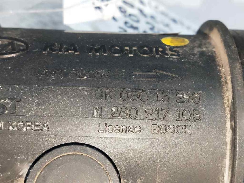 Recambio de caudalimetro para kia carens 1.8 cat referencia OEM IAM M280217105 0280217105 0K08013210 BOSCH