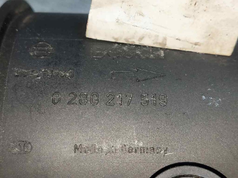 Recambio de caudalimetro para opel omega b 2.5 v6 cat (l80) referencia OEM IAM 0280217519 BOSCH 