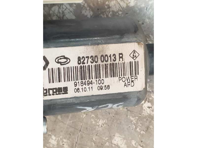 Recambio de elevalunas trasero derecho para renault fluence z.e. dynamique referencia OEM IAM 827300013R 918494100 