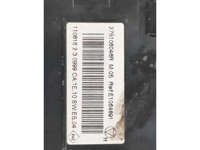 Recambio de mando calefaccion / aire acondicionado para renault fluence z.e. dynamique referencia OEM IAM 275106046R E1064891 