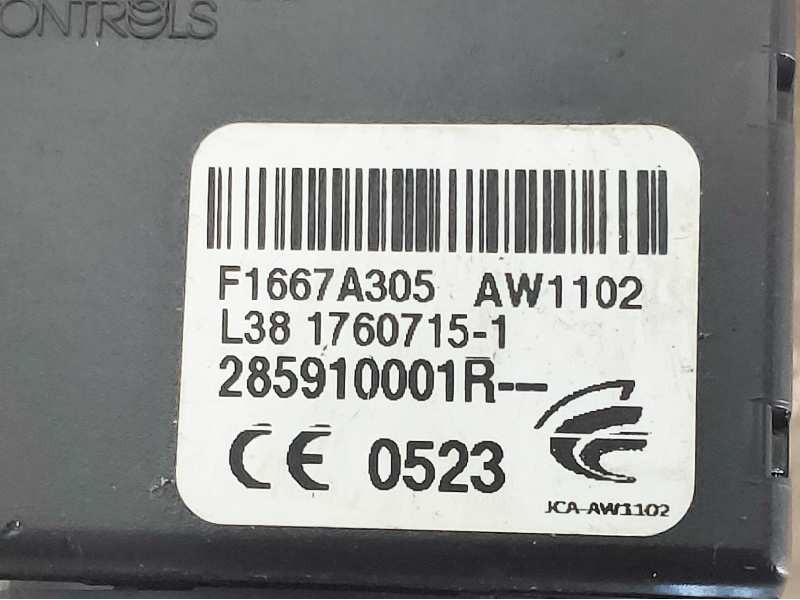 Recambio de conmutador de arranque para renault fluence z.e. dynamique referencia OEM IAM 285910001R F1667A305 
