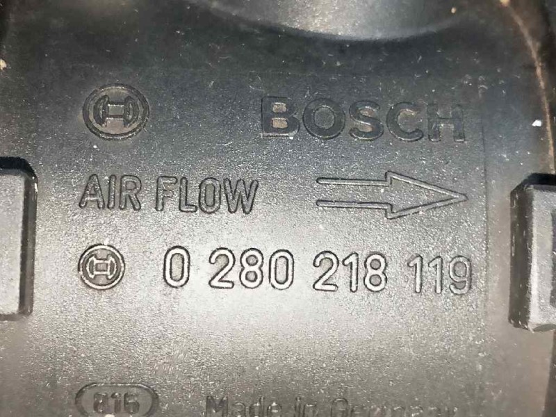 Recambio de caudalimetro para opel corsa c 1.2 16v cat (z 12 xe / lw4) referencia OEM IAM 0280218119 BOSCH 