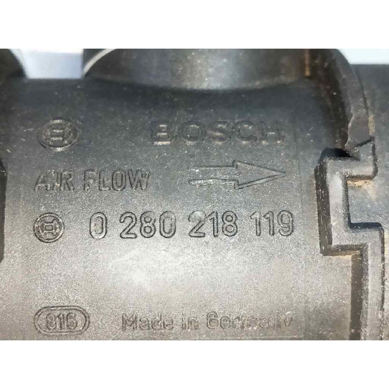 Recambio de caudalimetro para opel corsa c 1.2 16v cat (z 12 xe / lw4) referencia OEM IAM 0280218119 BOSCH 