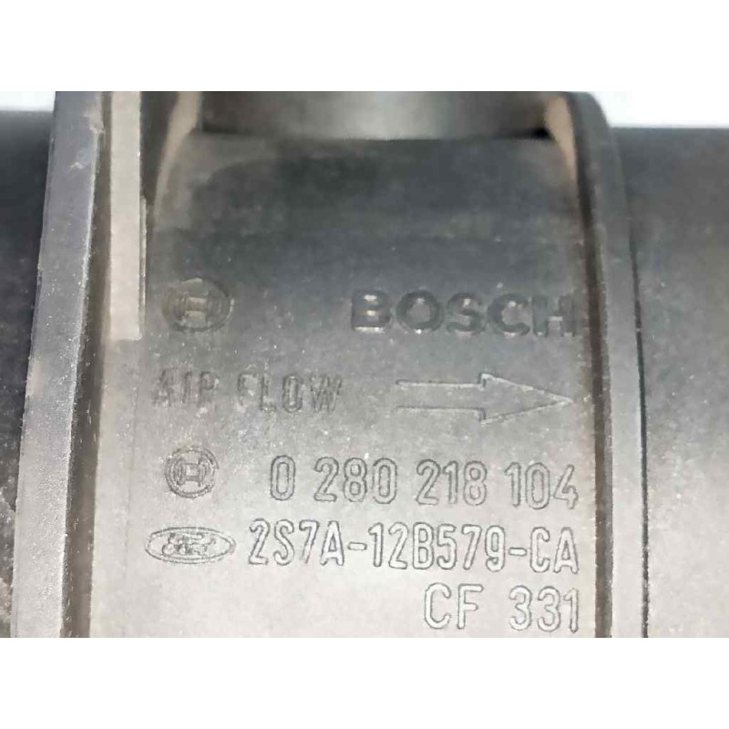 Recambio de caudalimetro para ford mondeo berlina (ge) 1.8 16v cat referencia OEM IAM 0280218104 2S7A12B579CA BOSCH