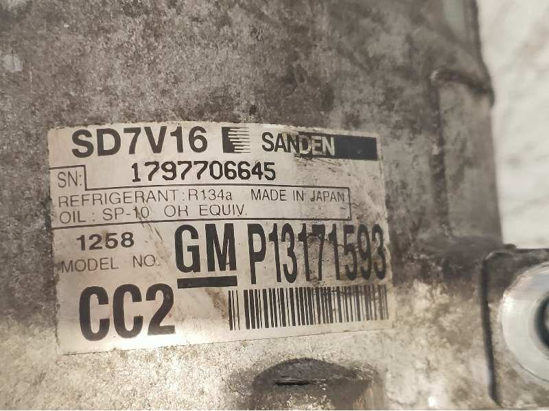 Recambio de compresor aire acondicionado para opel vectra c berlina club referencia OEM IAM SD7V161258 GMP13171593 1797706645 SA