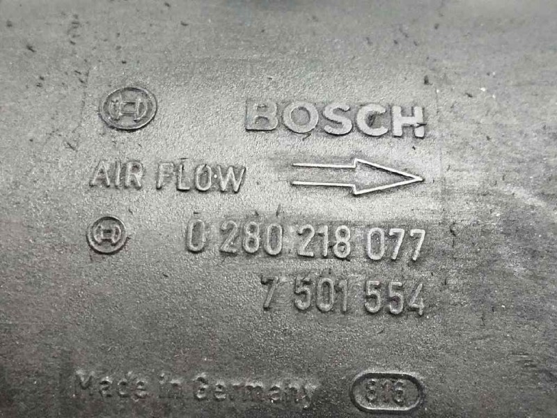 Recambio de caudalimetro para bmw serie 7 (e65/e66) 3.6 v8 32v cat referencia OEM IAM 0280218077 7501554 BOSCH