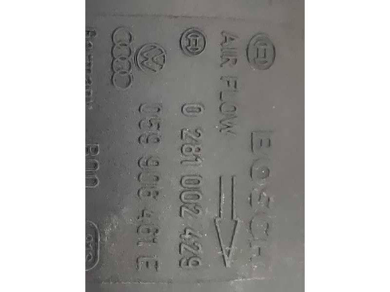 Recambio de caudalimetro para audi a6 berlina (4b2) 2.5 tdi referencia OEM IAM 0281002429 059906461E 