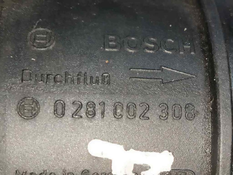 Recambio de caudalimetro para alfa romeo 147 (190) 1.9 jtd cat referencia OEM IAM 0281002308 BOSCH 