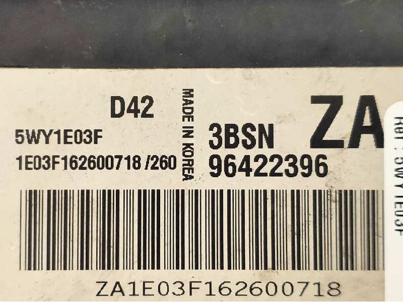 Recambio de centralita motor uce para chevrolet nubira berlina se referencia OEM IAM 5WY1E03F 3BSN 96422396 1E03F162600718 1E03F