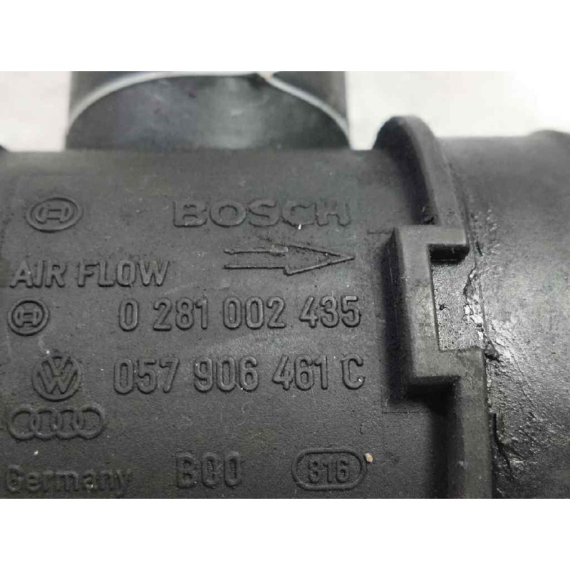 Recambio de caudalimetro para audi a8 (d2) 3.3 v8 32v tdi biturbo cat (akf) referencia OEM IAM 0281002435 057906461C BOSCH