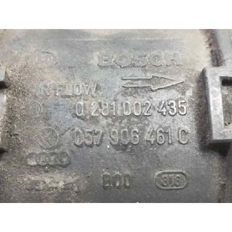 Recambio de caudalimetro para audi a8 (d2) 3.3 v8 32v tdi biturbo cat (akf) referencia OEM IAM 0281002435 057906461C BOSCH