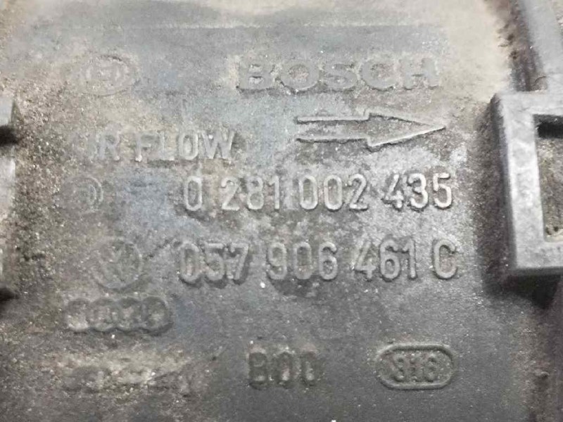 Recambio de caudalimetro para audi a8 (d2) 3.3 v8 32v tdi biturbo cat (akf) referencia OEM IAM 0281002435 057906461C BOSCH