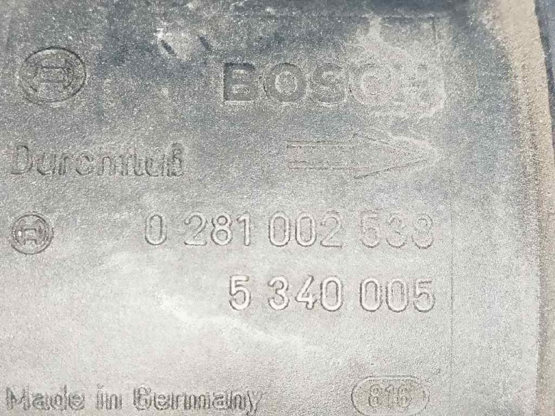 Recambio de caudalimetro para saab 9-5 berlina 2.2 tid cat referencia OEM IAM 0281002538 5340005 BOSCH