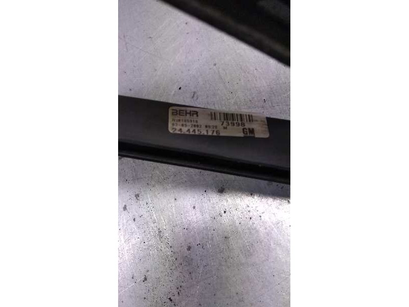 Recambio de electroventilador para opel corsa c club referencia OEM IAM 24445176  