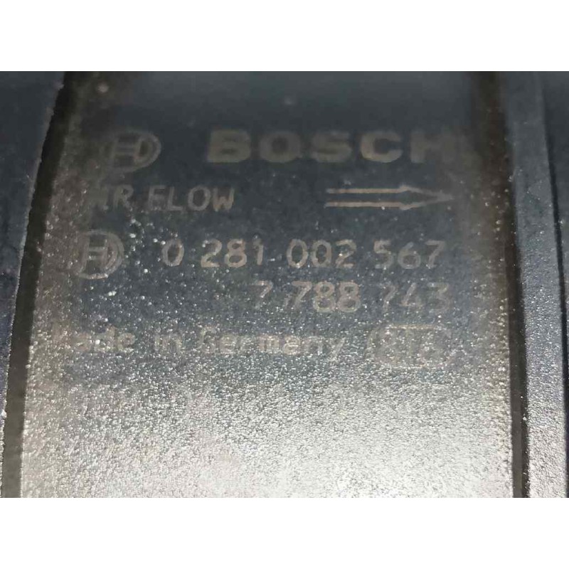 Recambio de caudalimetro para bmw serie 1 berlina (e81/e87) 2.0 turbodiesel cat referencia OEM IAM 0281002567 7788743 BOSCH Recambio de caudalimetro para bmw serie 1 berlina (e81/e87) 2.0 turbodiesel cat referencia OEM IAM 0281002567 7788743 BOSCH