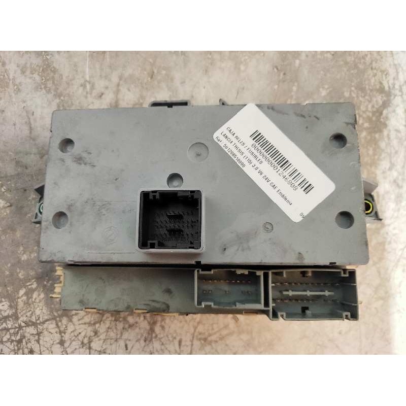 Recambio de caja reles / fusibles para lancia thesis (115) 3.0 v6 24v cae emblema referencia OEM IAM 501208510090 60687598 
