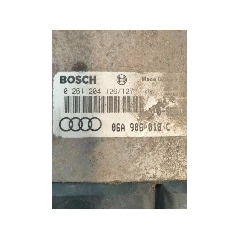 Recambio de centralita motor uce para audi a3 (8l) 1.8 ambiente referencia OEM IAM 0261204126 0261204127 06A906018C