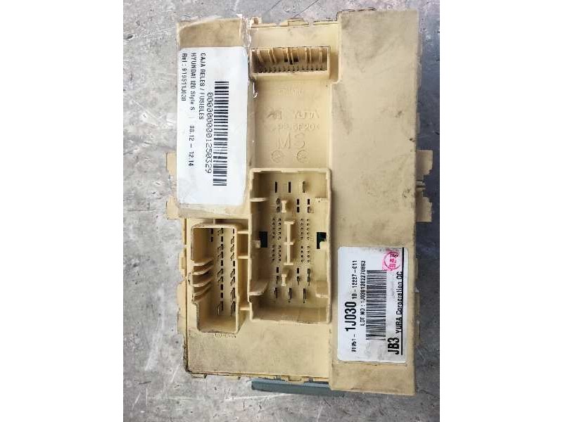 Recambio de caja reles / fusibles para hyundai i20 style s referencia OEM IAM 919511J030 JB3 1012227011 JURA
