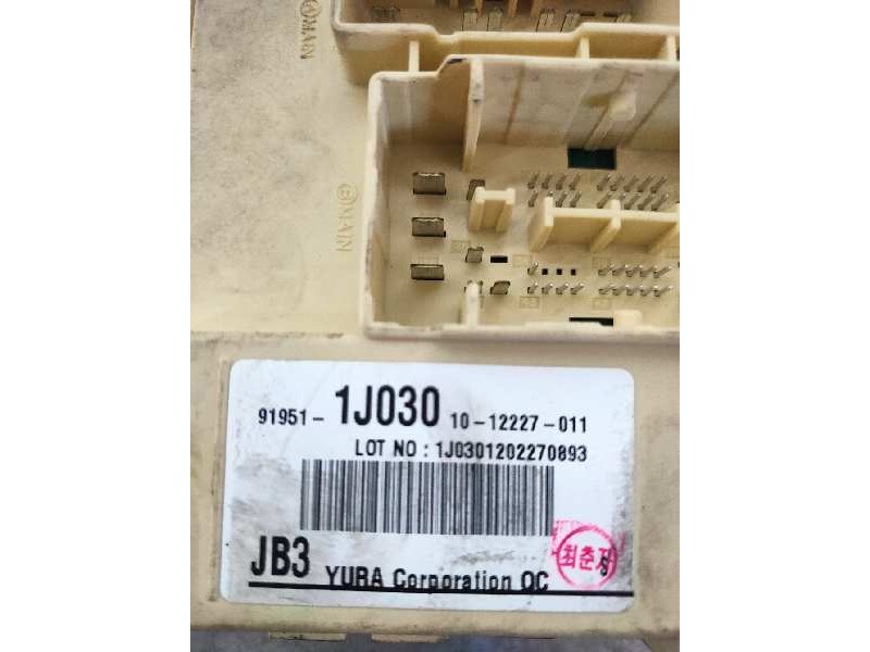 Recambio de caja reles / fusibles para hyundai i20 style s referencia OEM IAM 919511J030 JB3 1012227011 JURA