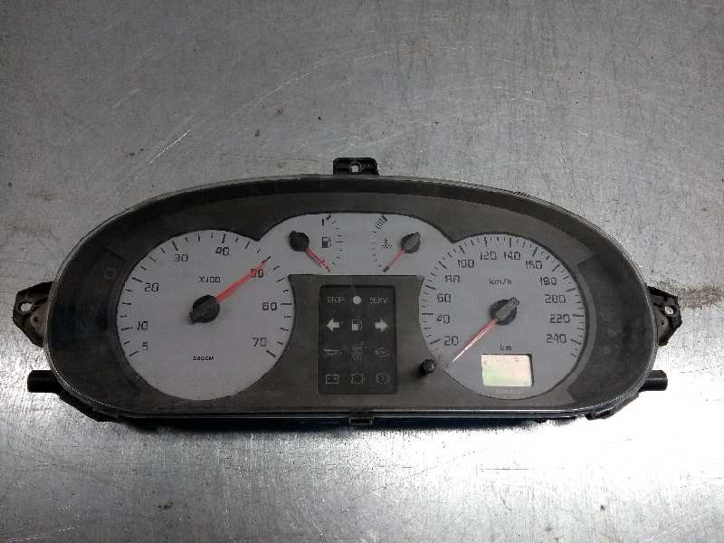 Recambio de cuadro instrumentos para renault megane i coupe fase 2 (da..) 1.9 dci dynamique referencia OEM IAM P8200038779 NS150