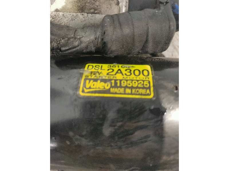Recambio de motor arranque para hyundai i20 style s referencia OEM IAM 361002A300 1195925 VALEO