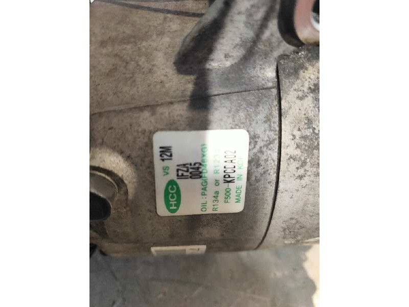 Recambio de compresor aire acondicionado para hyundai i20 style s referencia OEM IAM F500KPCDA02 HCC 