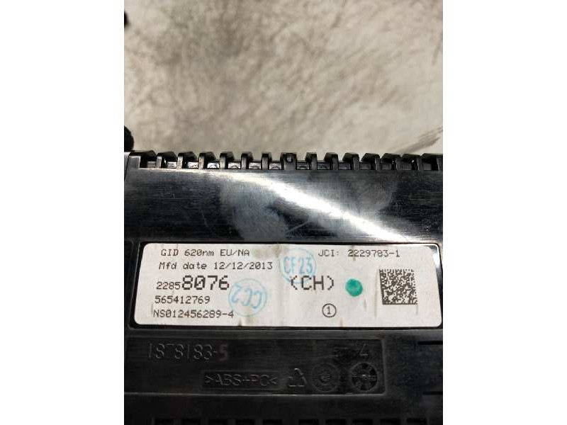 Recambio de pantalla multifuncion para opel astra j lim. excellence referencia OEM IAM 22858076 565412769 