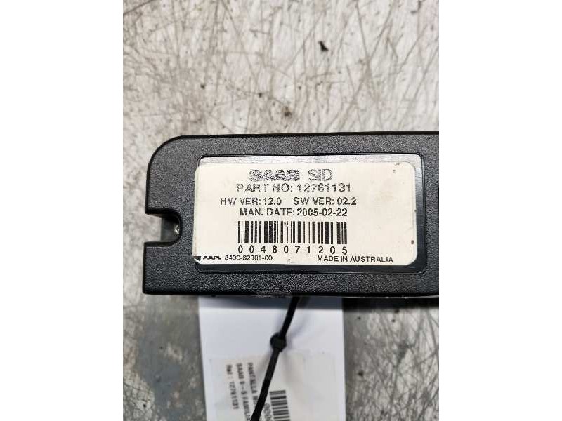 Recambio de pantalla multifuncion para saab 9-5 familiar 3.0 v6 tid cat referencia OEM IAM 12761131  