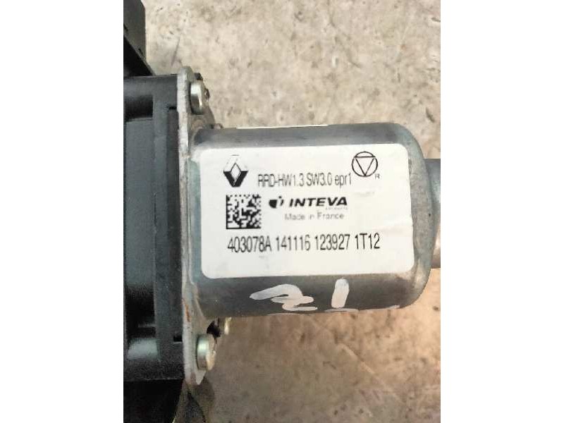 Recambio de elevalunas delantero izquierdo para renault espace v 1.6 dci diesel fap energy referencia OEM IAM 403078A 14116 4301
