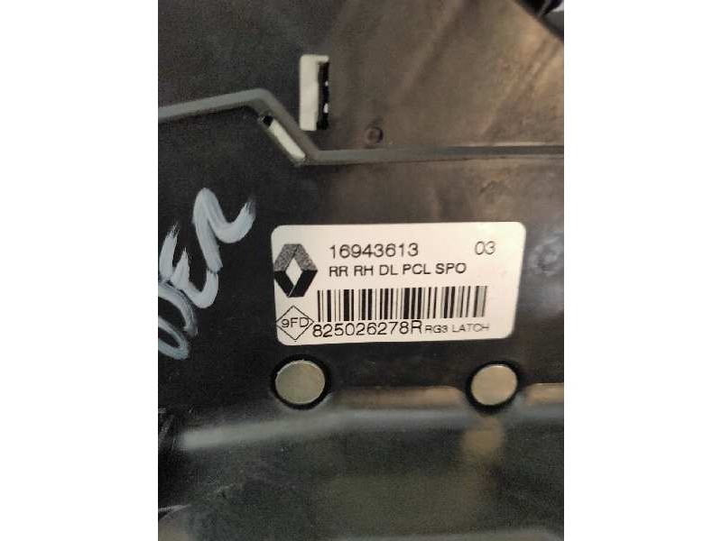 Recambio de motor cierre centralizado trasero derecho para renault espace v 1.6 dci diesel fap energy referencia OEM IAM 1643613